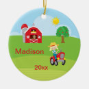 Zoek naar tractor kerstdecoratie Blauw