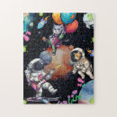 Zoek naar astronaut puzzels Universum