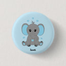 Zoek naar olifanten buttons Baby olifant