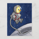 Zoek naar cartoon astronaut briefkaarten Schattig