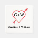 Zoek naar pijl servetten Elk persoon