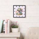 Zoek naar eieren klokken Schattig