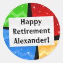 Zoek naar pensionering stickers Collega