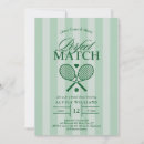 Zoek naar tennis uitnodigingen Groen