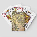 Zoek naar mucha speelkaarten Meisje