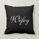 Zoek naar wifey kussens Mrs