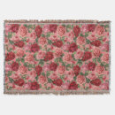 Zoek naar ouderwets dekens Roze rozen