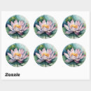 Zoek naar roze lotusbloem stickers Blauw