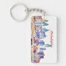 Zoek naar schets sleutelhangers Stad