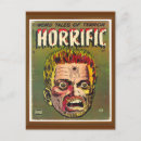 Zoek naar zombie briefkaarten Illustratie