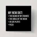 Zoek naar dieet buttons Motivatie