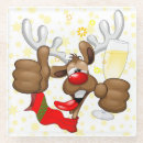 Zoek naar rendier onderzetters Kerstfeest
