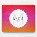 Zoek naar roze oranje muismatten Abstract