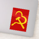 Zoek naar hamer en sikkel stickers Socialisme