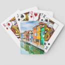 Zoek naar huizen speelkaarten Italië