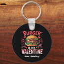 Zoek naar burger sleutelhangers Schattig