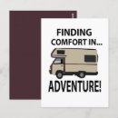 Zoek naar avontuur briefkaarten Camper