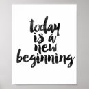 Zoek naar nieuw begin posters Motivatie