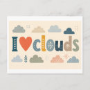 Zoek naar hart wolk briefkaarten Liefde