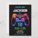 Zoek naar video game uitnodigingen Ieder kind