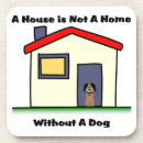 Zoek naar hondenliefhebber onderzetters Puppy