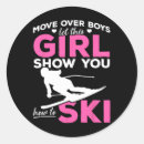 Zoek naar skistokken stickers Schattig