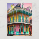 Zoek naar louisiana briefkaarten Historische wijk straat
