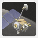 Zoek naar oppervlakte stickers Ruimte voor exploratie