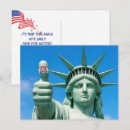 Zoek naar vrijheid briefkaarten Democratie