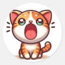 Zoek naar kawaii kat stickers Kattenliefhebber