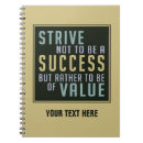 Zoek naar success notitieboeken Quote