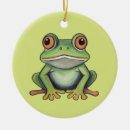 Zoek naar kikkers ornamenten Groen