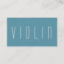 Zoek naar violin visitekaartjes Eenvoudig