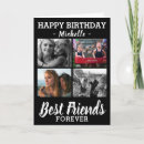 Zoek naar bestie kaarten Fotocollage