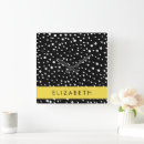 Zoek naar zwarte stippen klokken Voor haar