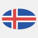 Zoek naar ijslandse stickers Flag of iceland