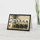 Zoek naar vintage halloween kaarten Illustratie