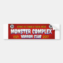Zoek naar monster bumperstickers Horror