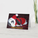 Zoek naar grappig konijntje kaarten Santa