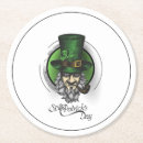 Zoek naar klavertjevier onderzetters St patrick's day