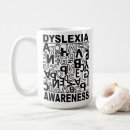 Zoek naar dyslexie mokken Bewustwording