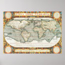 Zoek naar ortelius posters Wereldkaart