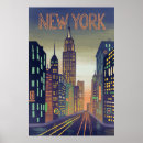 Zoek naar vintage new york stad manhattan posters Reizen