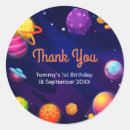 Zoek naar planeten stickers Dank je