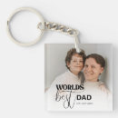 Zoek naar nieuwe vader sleutelhangers Modern