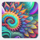 Zoek naar psychedelic stickers Kleurrijk
