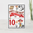 Zoek naar piraat verjaardagskaarten Anker