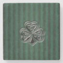 Zoek naar keltische onderzetters Shamrock