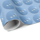 Zoek naar knopen cadeaupapier Blauw
