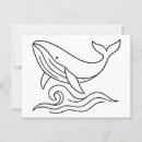 Zoek naar walvis tekening briefkaarten Elk persoon